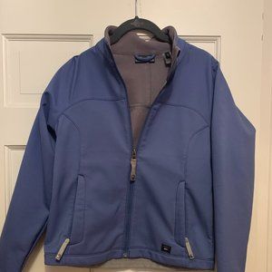 REI Softshell Jacket, Girls size 12, Blue
